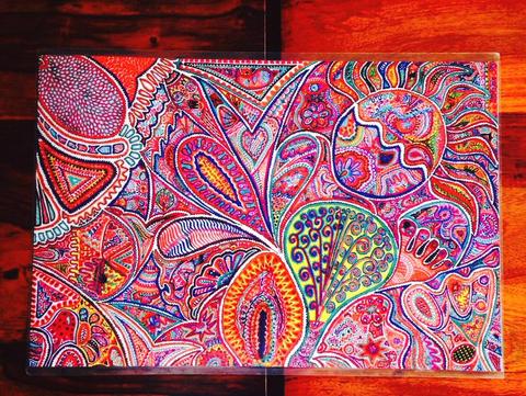 Of What We Are Table Mats by Khyatiworks