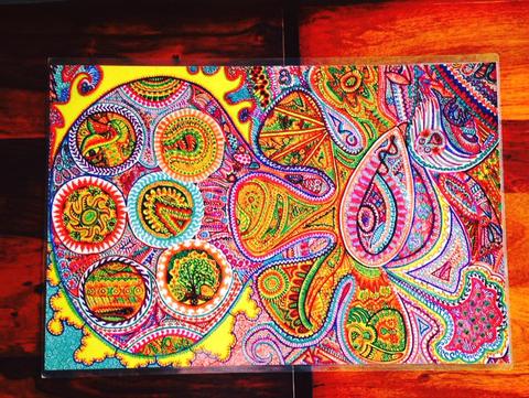 The Elements Laminated Table Mats by Khyatiworks