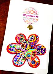 Colorisma Flower Wooden Magnet Khyatiworks