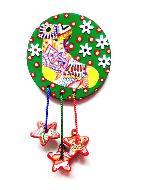 XMas Special Cute Stocking Fridge Magnet Khyatiworks