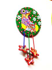 XMas Special Cute Stocking Fridge Magnet by Khyatiworks