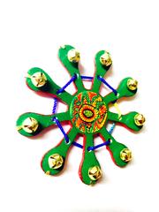 XMas Special Green Ferris Wheel Fridge Magnet Khyatiworks