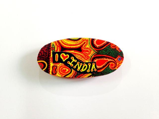 Ethereal Oval India Wooden Magnet Khyatiworks