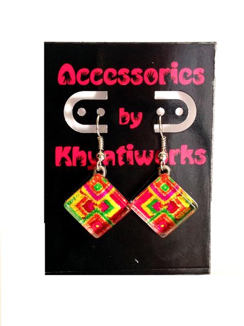 Khyati's Phulkari Series of Earrings
