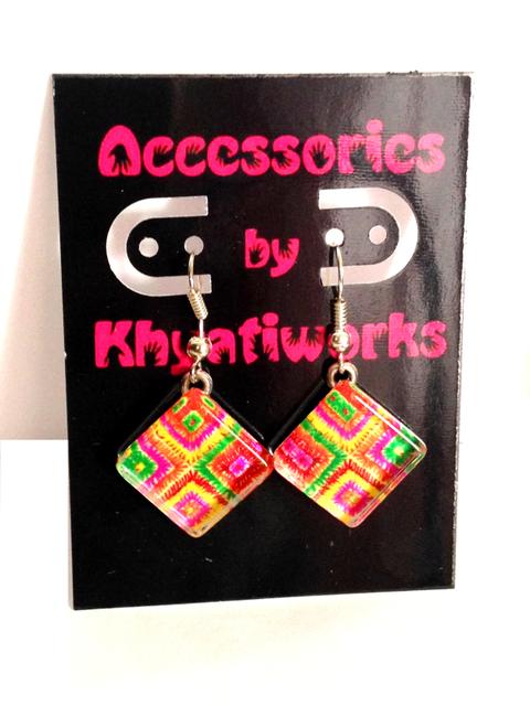 Khyati's Phulkari Series of Earrings