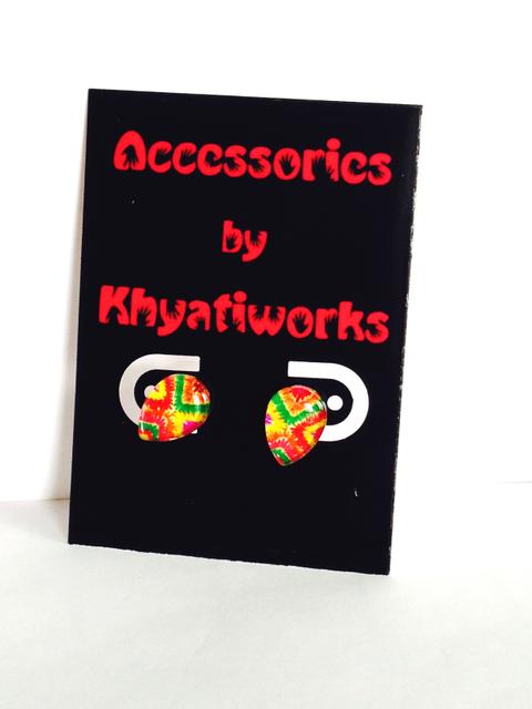 The Phulkari Series Drop Studs