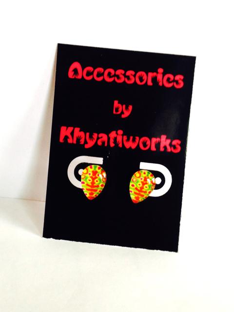 The Phulkari Series Drop Studs