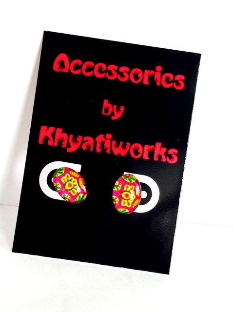 The Phulkari Series Drop Studs