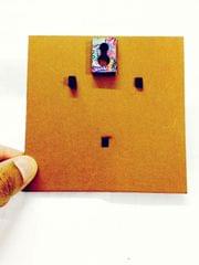 Key Holders - Square Jute Base With Summer trail jute Artwork Frame