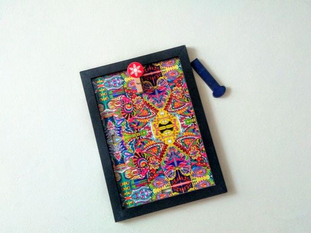 Spring Fiesta  Artwork Photo Frame with Black Border