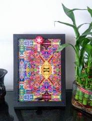 Spring Fiesta  Artwork Photo Frame with Black Border