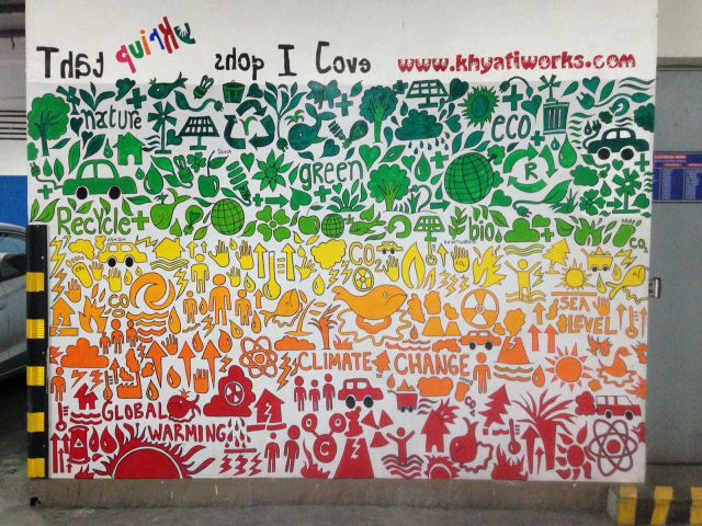 The Go-Green Mural