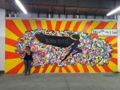 Born to Fly Mural