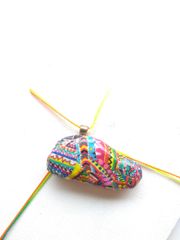 Psychedelic awesomeness handmade Pendant number 3