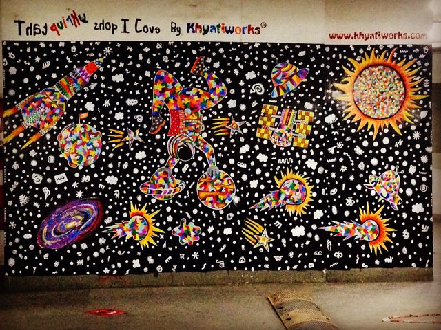 The Astronautanki Mural
