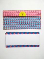 Lakshmi Padam Gift Envelopes and Card - orange 2
