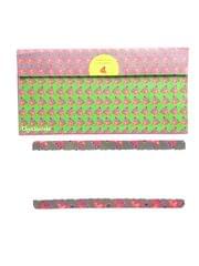 Lakshmi Padam Gift Envelopes and Card - purple 2
