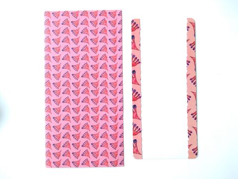 Lakshmi Padam Gift Envelopes and Card - pink 3