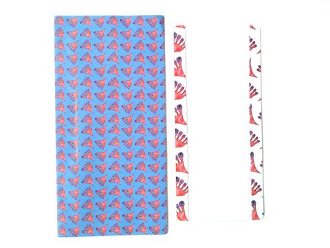 Lakshmi Padam Gift Envelopes and Card - blue 3