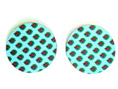 Mor Pankh Round Coasters -4 inches