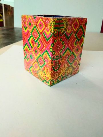 Phulkari  Pen Stand