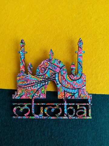 Fridge Magnets Colorisma Art Work Monument shaped- Mumbai