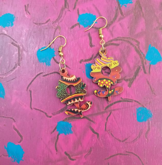 Flora earrings