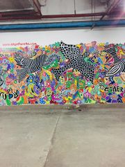 "A FLIGHT OF BIRDS" MURAL AT DLF MALL OF INDIA, EAST END