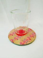 ALIEN ROUND COASTERS IN NEUTRAL COLORS