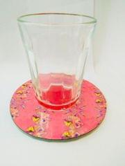 ALIEN ROUND COASTERS IN BRIGHT COLORS
