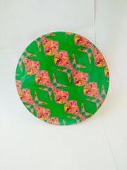ALIEN ROUND COASTERS IN BRIGHT COLORS