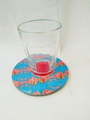 ALIEN ROUND COASTERS IN BRIGHT COLORS