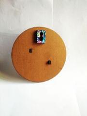 KEY HOLDER - CIRCLE TEXT BASE WITH COLORISMA ARTWORK FRAME