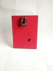 KEY HOLDER - RECTANGLE WOODEN BASE WITH ' WHEN COLORS SPEAK ' ARTWORK FRAME