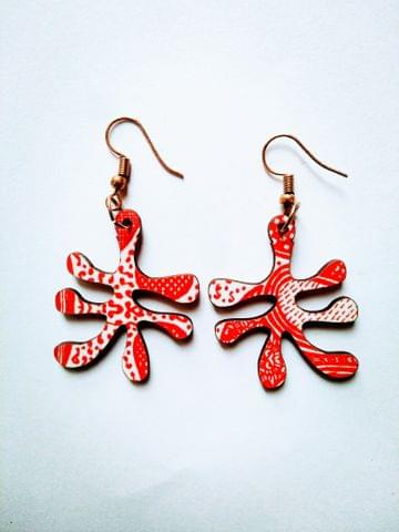 ENIGMA ARTWORK AMOEBA EARRINGS