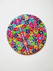 FLOROSPHERE ROUND BOARD COASTER - SET OF 4