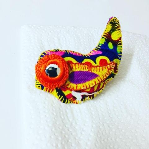 CUCKOO BROOCH