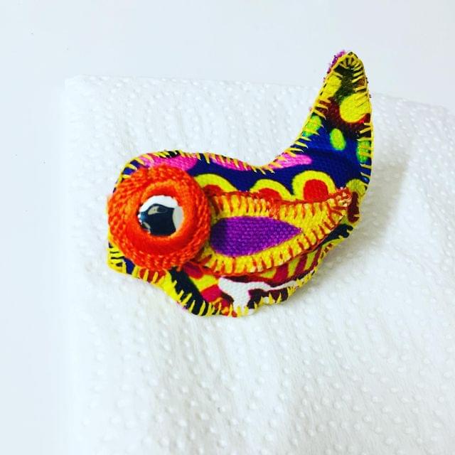 CUCKOO BROOCH