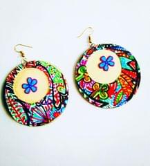 FloraAnthem Round Earrings