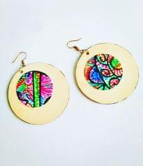 FloraAnthem Round Earrings