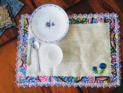 Fiesta Jute and Canvas Table Mats