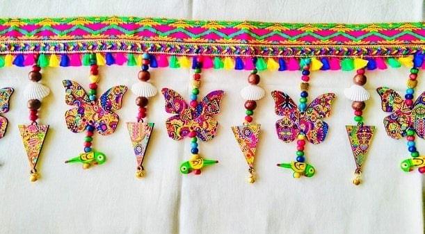 Particolored Toran