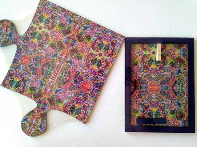 ' Summer Trail ' Puzzle Placemat & Photo Frame