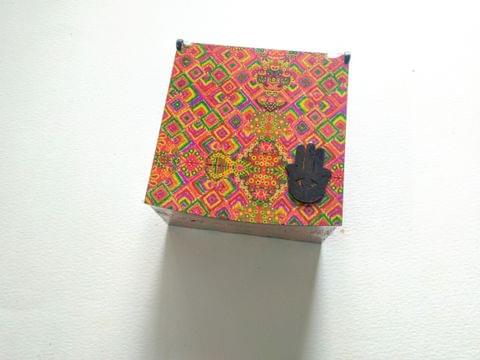 Keepsake Box in ' Phulkari ' Artwork