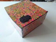 Keepsake Box in ' Phulkari ' Artwork