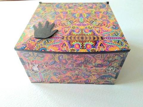 Keepsake Box in ' When Colors Speak ' Artwork