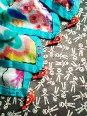 ' The Story of Waves ' Tabby Silk Stole