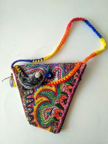 ' Citrus Blast ' Asymmetric Purse