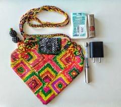 ' Diamond Phulkari ' Sling Bag