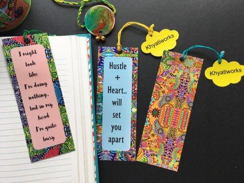 Crafty me Set of 3 Bookmarks